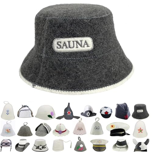 Women's sauna hats