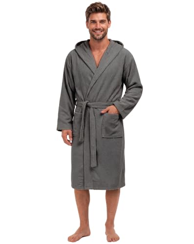 Hooded sauna robes