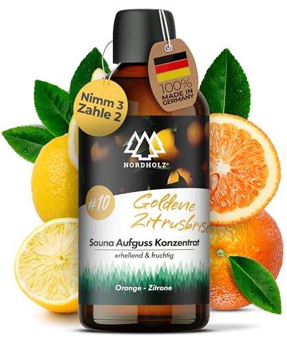 Orange sauna infusion